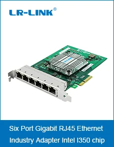 LR-LINK 2005PT PCI-E X4 Quad Порты и разъёмы 100/1000 Мбит/с Gigabit Ethernet сетевой карты RJ45 сервер адаптер NIC промышленный Применение доска
