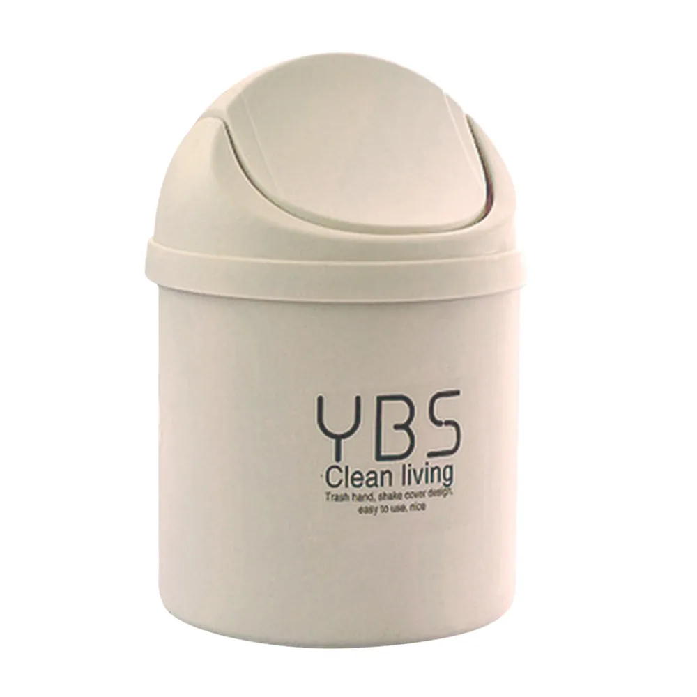 4 цвета Творческий мусорные баки трубы настольные компьютеры мини креативный