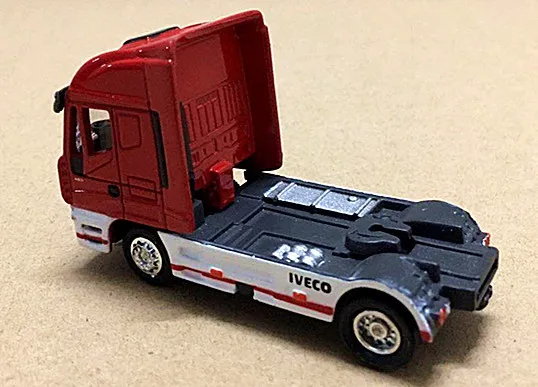 НОВЫЙ РЕДКИЙ специальный литой металлический 1/72 Европейский грузовик Iveco