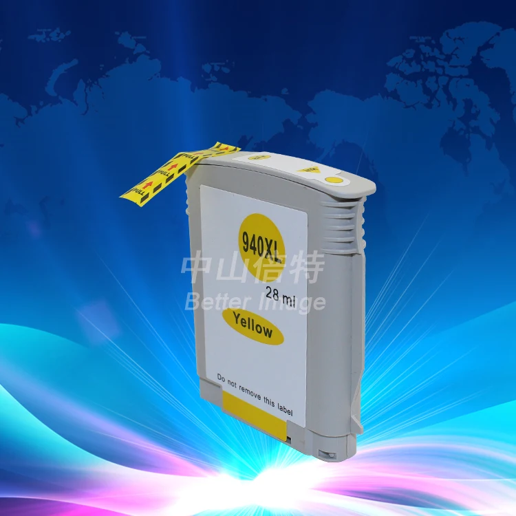 

INK WAY Any one color for H940XL with Chip show ink level ,you could choose any color you want