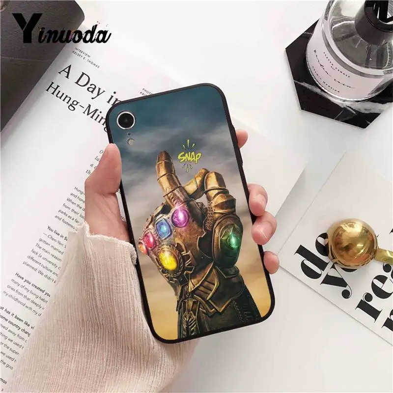 Чехол для телефона Yinuoda Marvel avengers endgame iPhone 8 7 6 6S 6Plus X XS MAX 5 5S SE XR 11 pro max | Мобильные