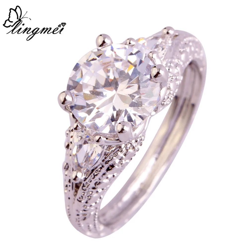 Женское серебряное кольцо с фианитом размеры 6 9/10/11 пар|couple rings|ring womencolorful ring |