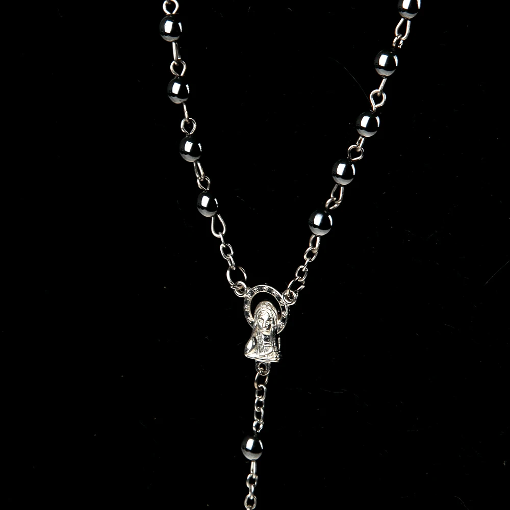 Бусины акриловые длиной 50 см с крестом 2 2*3 8 см|necklace with|bead necklacenecklace with beads |
