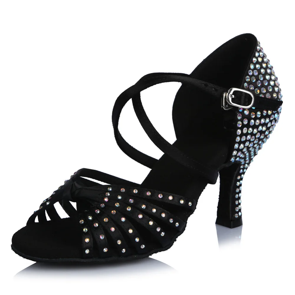 Новинка женские туфли для латинских танцев вечерние взрослых и девочек с