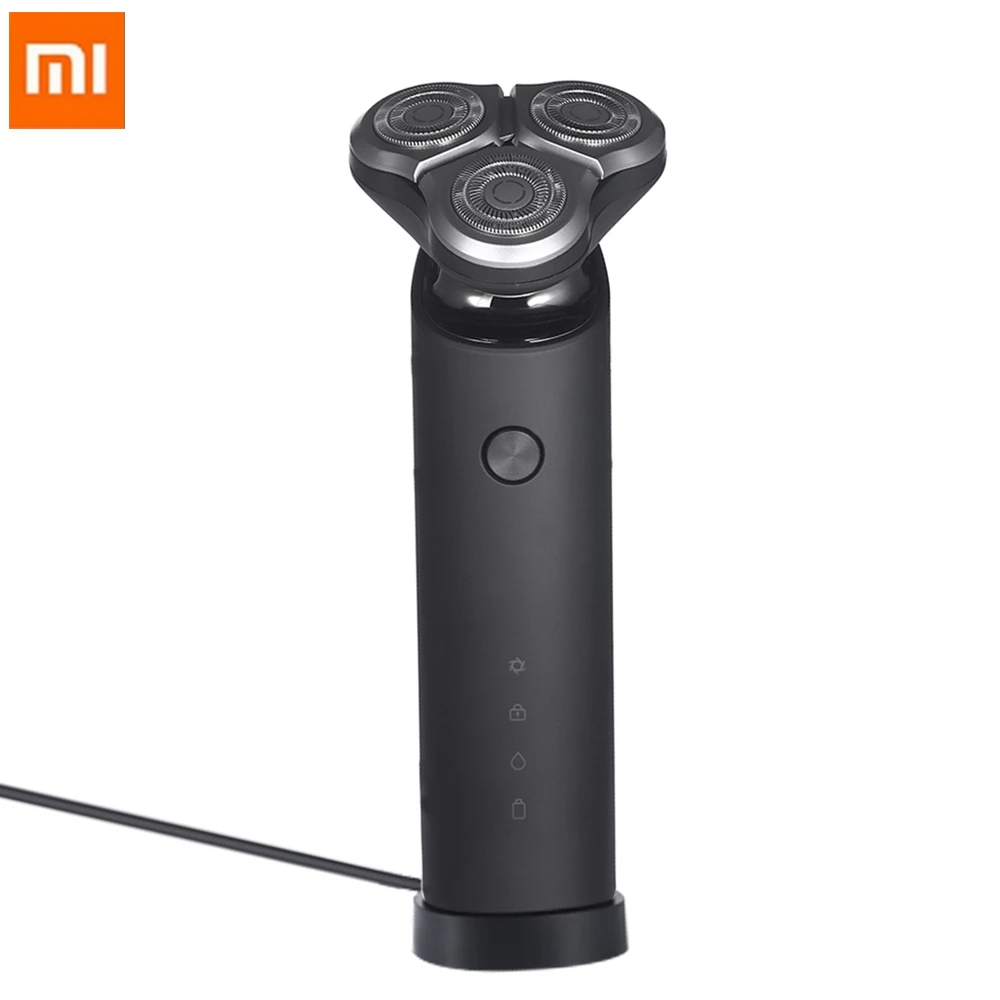 Xiaomi Mija электробритва 3D 360 градусов поплавок для бритья Flex головка бритвы 3 сухой
