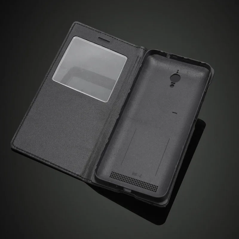 Модный Роскошный чехол с окошком для Asus Zenfone C ZC451CG мягкая задняя крышка из