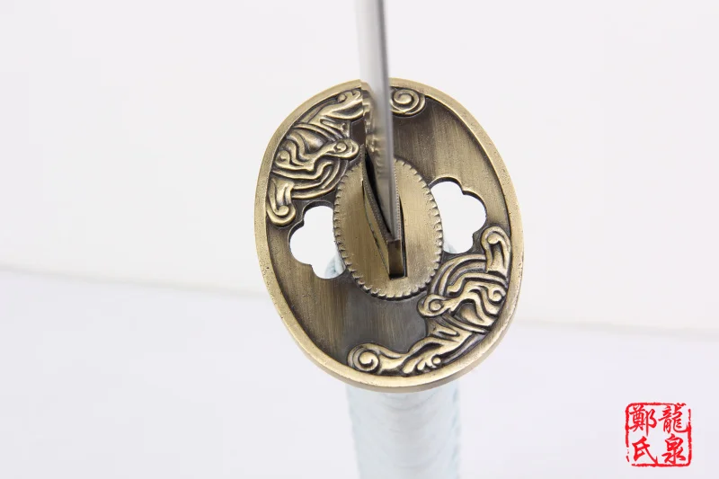 Free Shipping Yamato Sword Real Steel Blade Japanese Katana Decorative Swords For Devil-May- Cry- Vergil's Cosplay Props