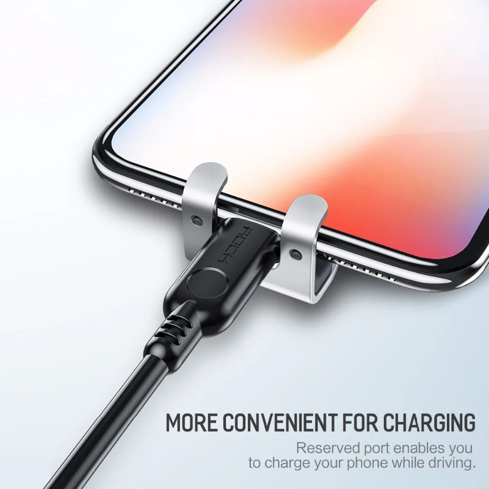 ROCK Gravity Air Vent держатель для iPhone X XS MAX, автомобильный держатель для телефона, автомобильный держатель для мобильного телефона, подставка для samsung