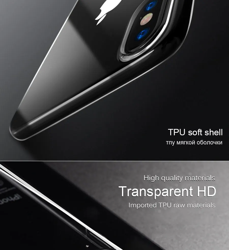 Роскошный чехол для iPhone XR 8 7 6 6s Plus ультра тонкий мягкий ТПУ силиконовый чехол s для iPhone X XS Max 5 5S SE Coque Fundas