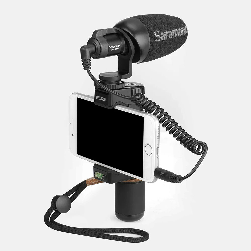 Saramonic Vmic мини микрофон Универсальный видео фотография Запись для iPhone 7 8 Plus Canon M50