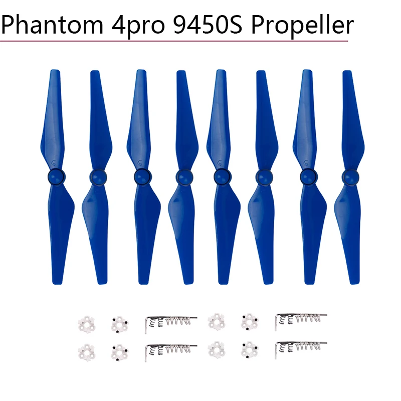 8 шт. 9450S Лопасти пропеллера для DJI Phantom 4 Pro Advanced 4A 9450 Quick Release CW CCW реквизит