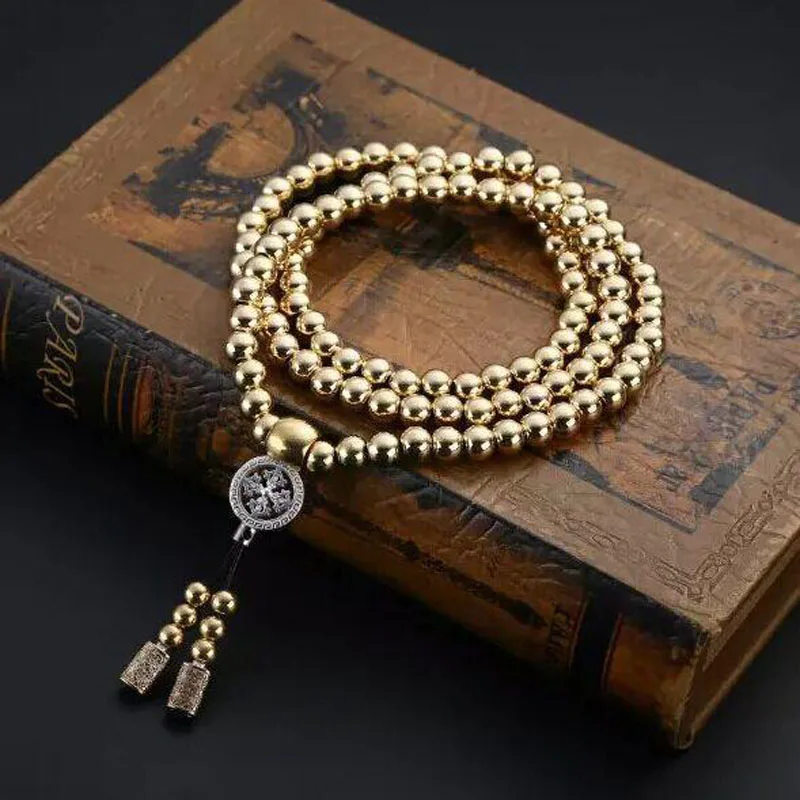 Чистое медное боевое ожерелье самообороны браслет оружие кнут | Спорт и