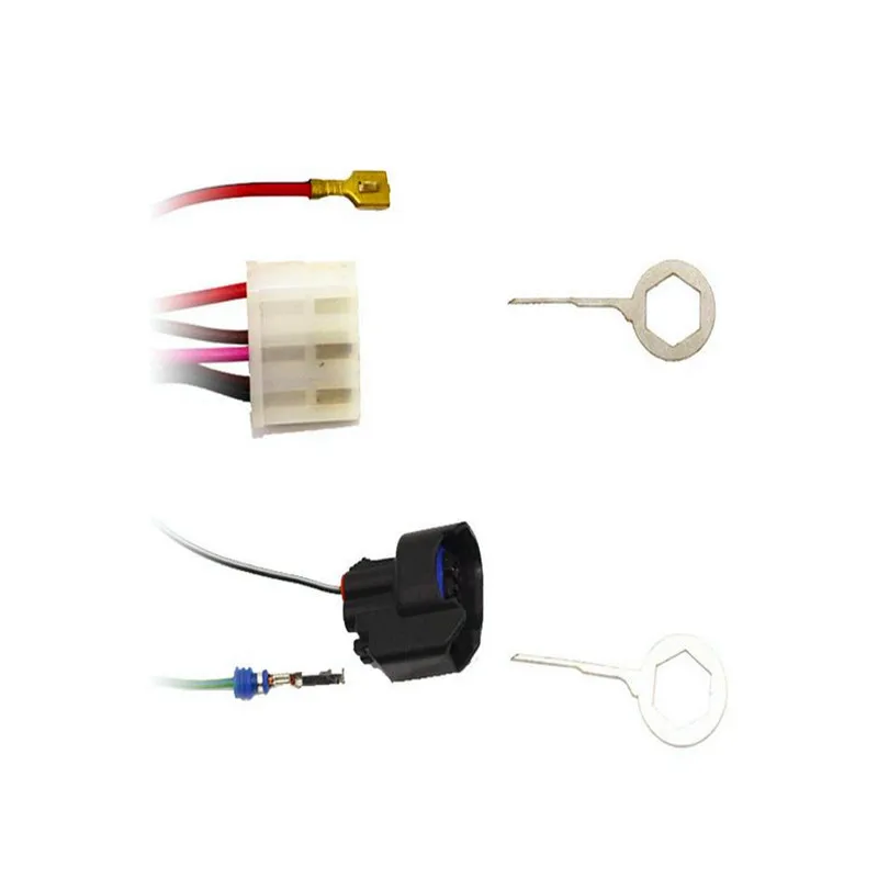 Лучший 11 шт авто разъем для автомобиля монтажная плата провода жгута извлечения