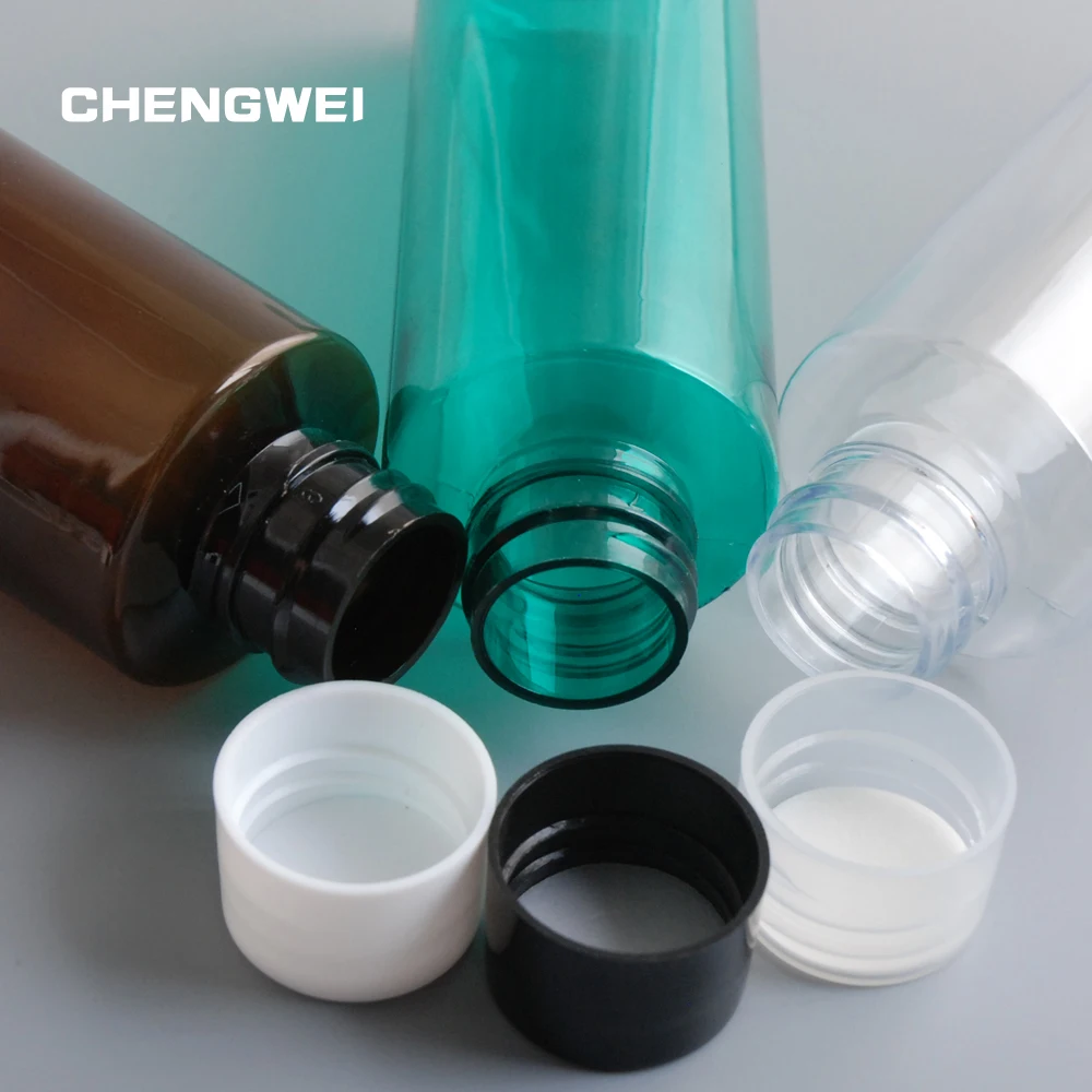 CHENGWEI 40 мл Алюминиевая винтовая крышка пластиковая трубка 10 шт./лот упаковочная трубка с чувствительным к давлению уплотнением прозрачная пробирка