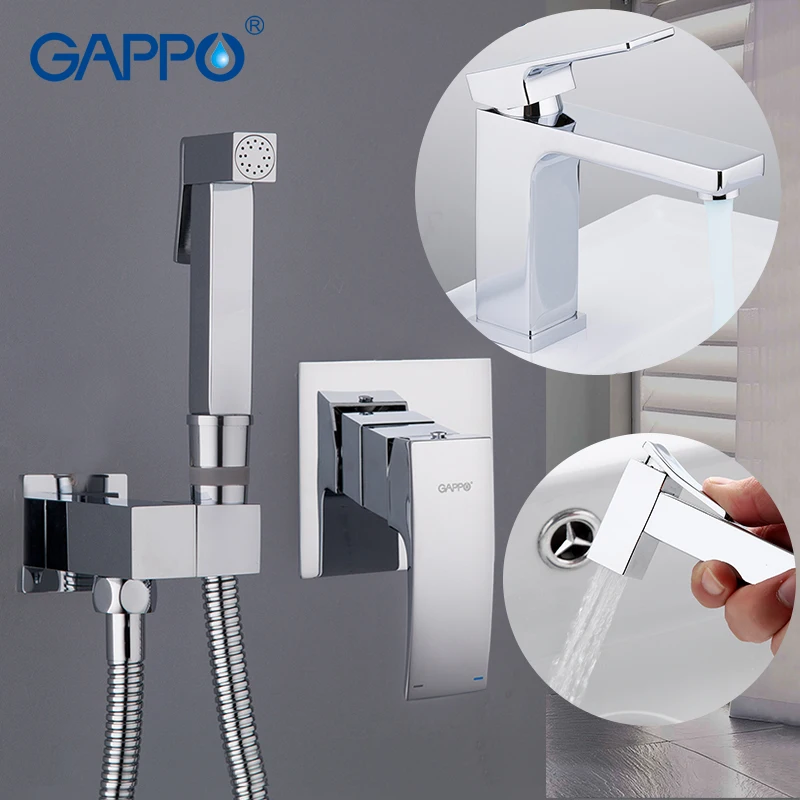 GAPPO смесители для биде спрей душа мусульманский смеситель кран ванной комнаты