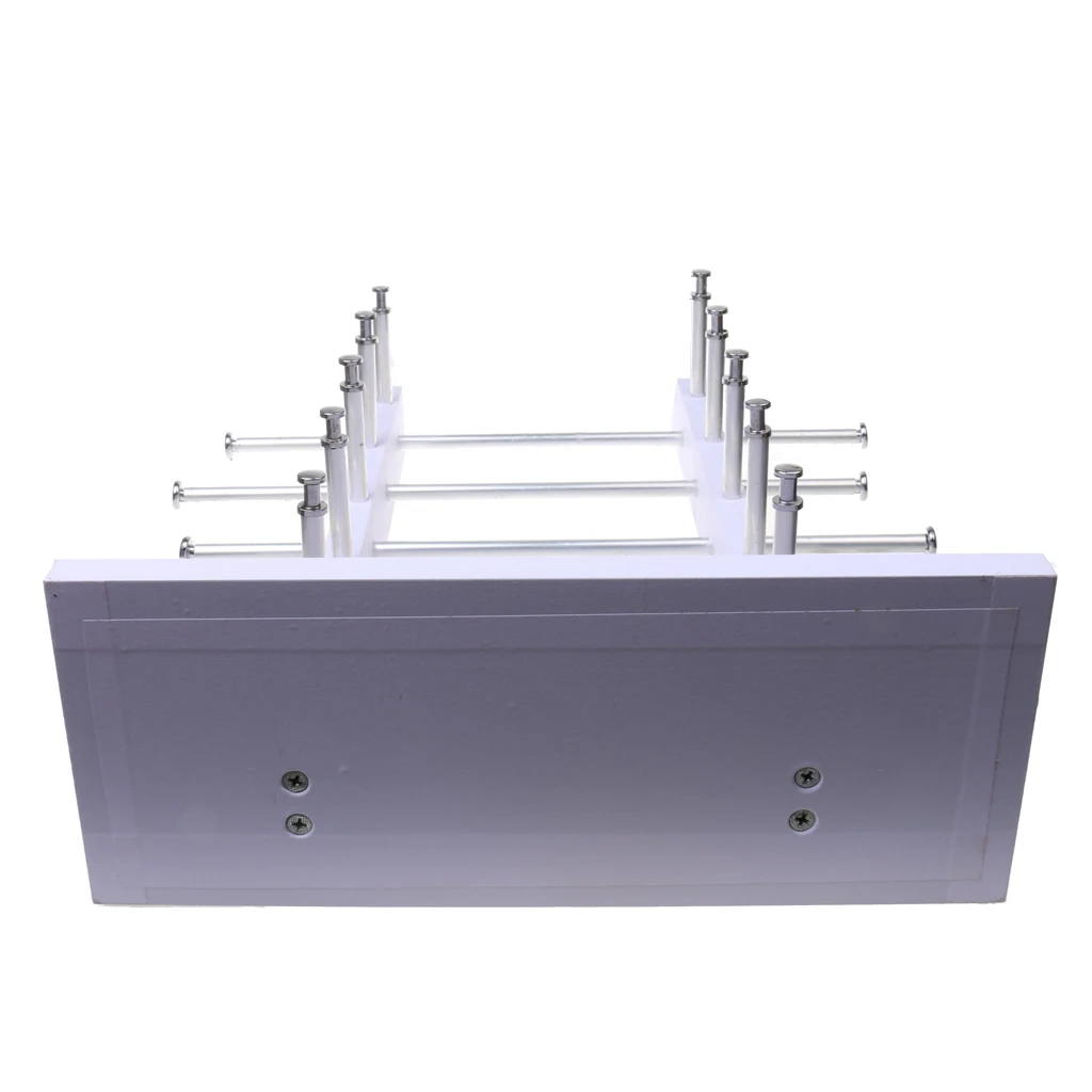 5-Layer Sunglasses Eyeglasses Display Wooden Frame Rack Stand Holder Organizer Earing Jewelry Packaging -White | Украшения и