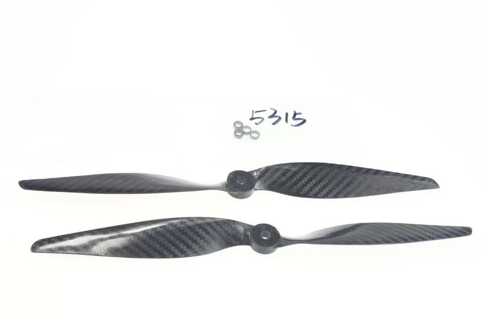 

F05315 4 Pairs 12x6.0 3K Carbon Fiber Propeller CW CCW 1260 CF Props For Quadcopter Hexacopter Multi Rotor UFO