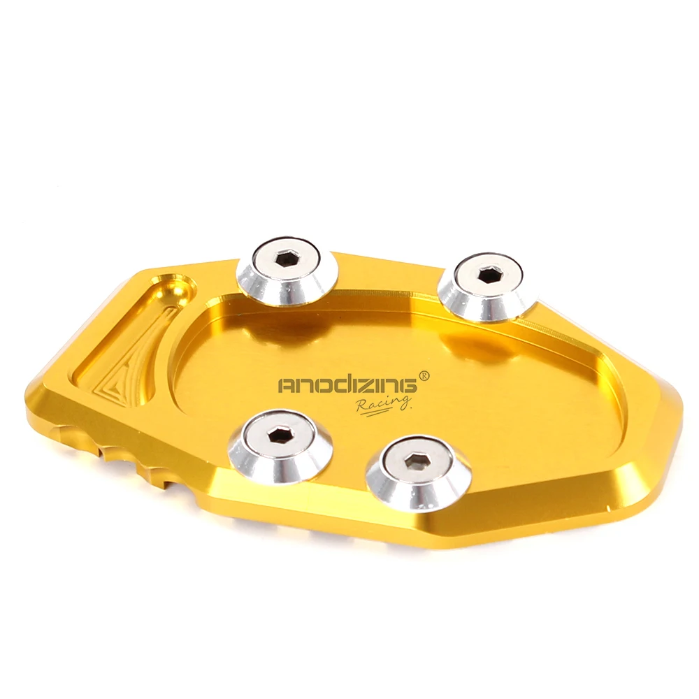 CNC алюминиевая мотоциклетная боковая подставка для увеличения пластины подставки расширение для YAMAHA R3