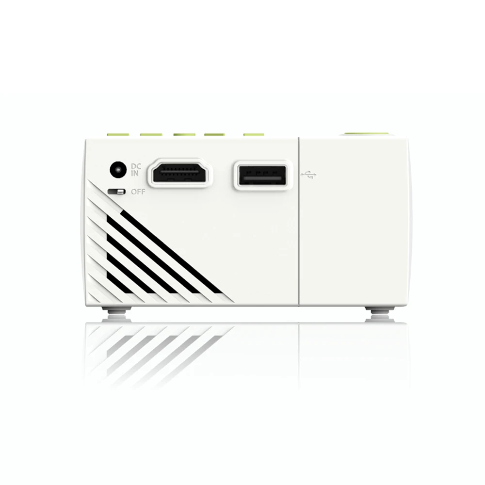 Gigxon G19 плюс Мини проектор видеопроектор карманный проектор LED 320*240 USB/SD/AV/HDMI для ТВ коробка игровой ноутбук PC слот для карт памяти