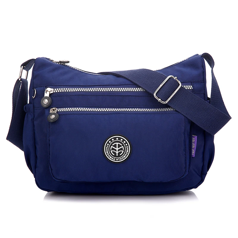 Женские сумки мессенджеры нейлоновая женская сумка на плечо хобо тоут через