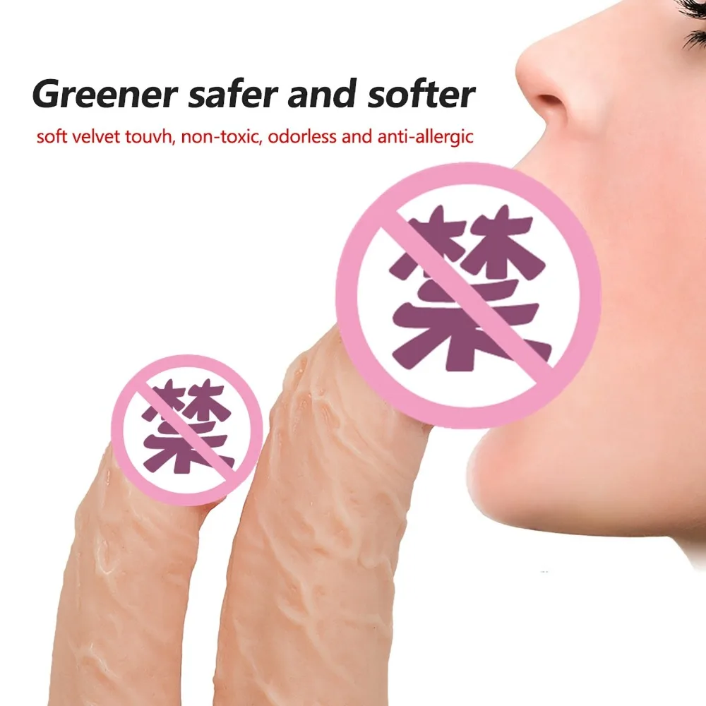 Двойной головый Пенис с присоской Женский мастурбатор Анальный Секс G spot Didlo для