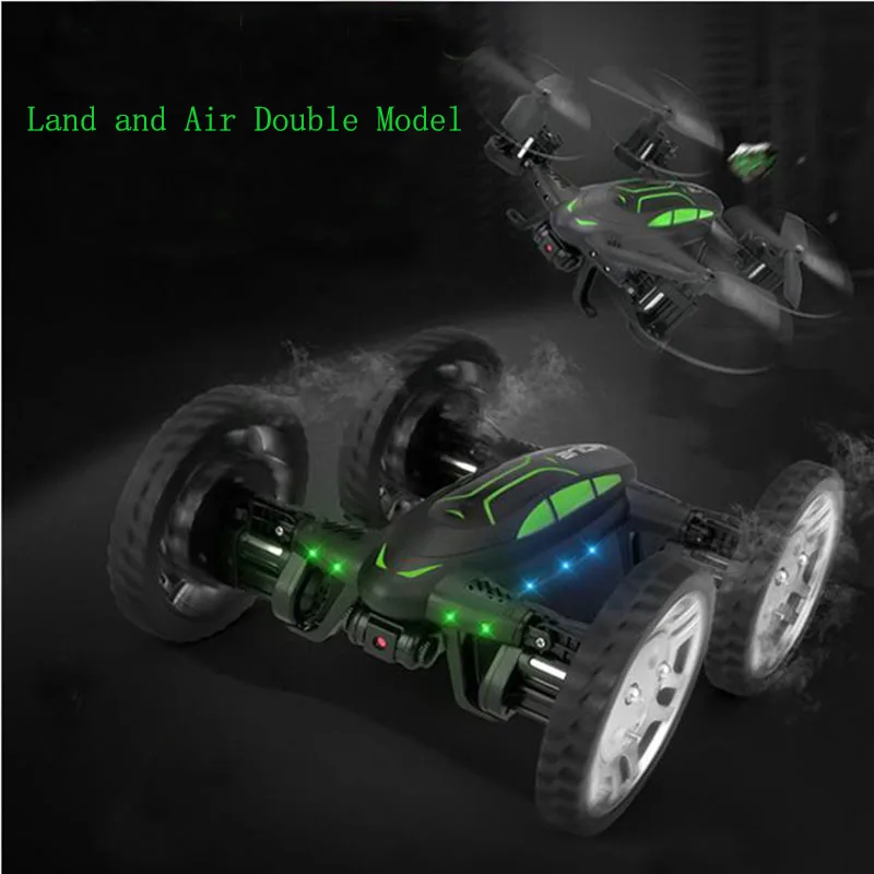 Дрон гоночный 4CH 3D wifi камера Land and Air Двойная модель в режиме реального времени