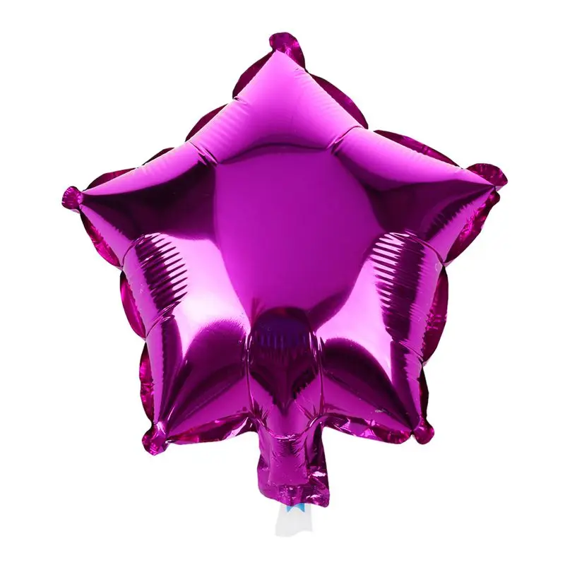 5 шт 10-дюймовый алюминиевый фольгированный гелиевый воздушный шар для свадебного