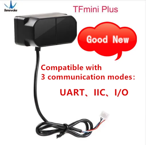 2 pcs New Benewake TFmini Plus LiDAR module TOF short distance sensor waterproof IP65 | Электроника