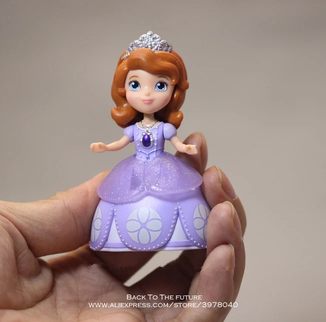 Disney 5 шт./компл. София Принцесса Белоснежка Bella ПВХ Золушка экшн Фигурки игрушки