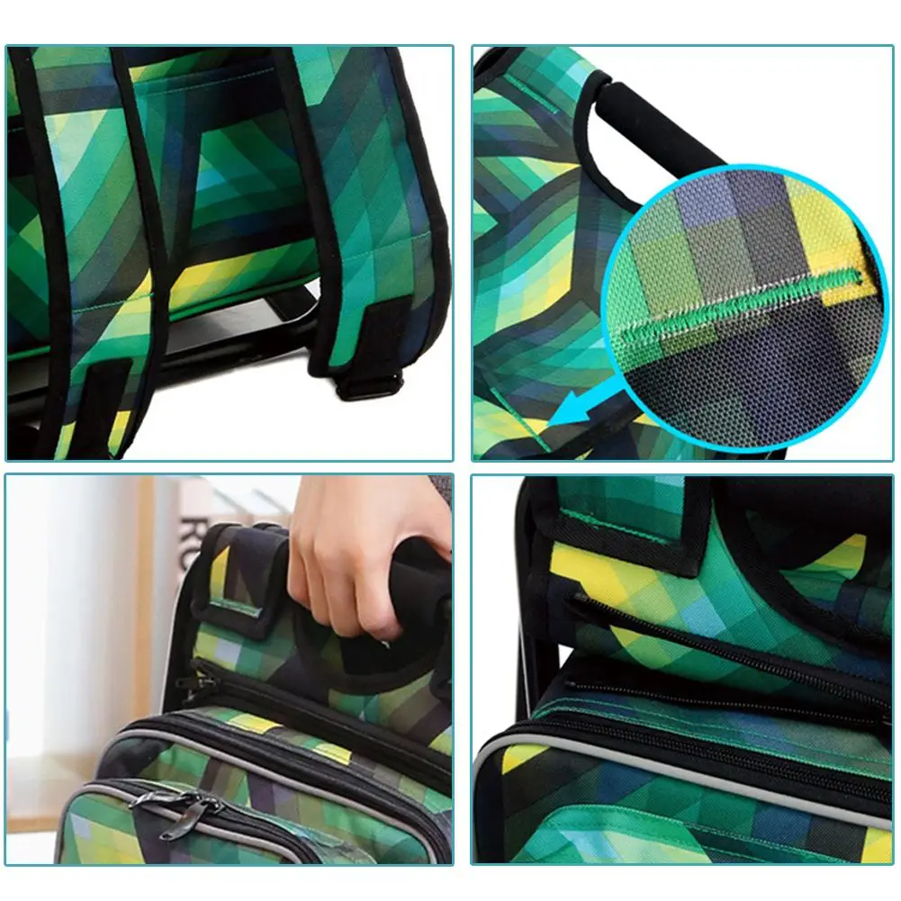 Обновленный Большой размер сверхлегкий рюкзак кулер переносной раскладной стул