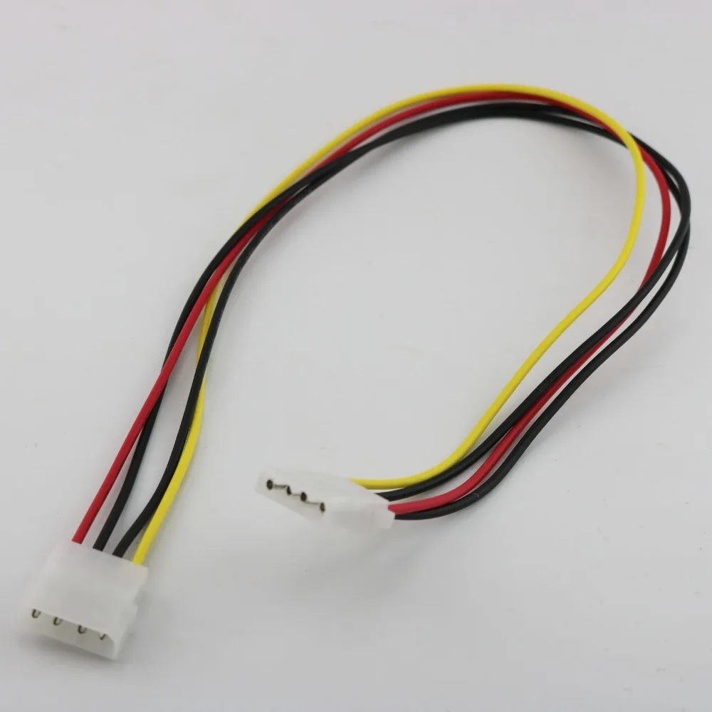 1 шт. 50 см/1 5 фута IDE 4 контактный Molex Male Power к LP4 Female Jack адаптер Удлинительный