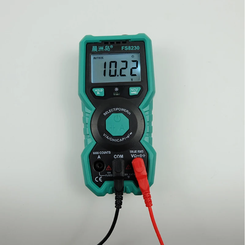 Цифровой Высокоточный мультиметр FS8230 вольтметр true RMS конденсатор сопротивления