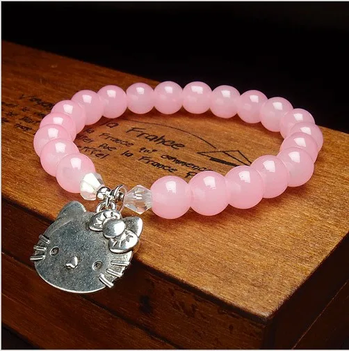 Оптовая продажа браслеты ручной работы из натурального камня эластичные