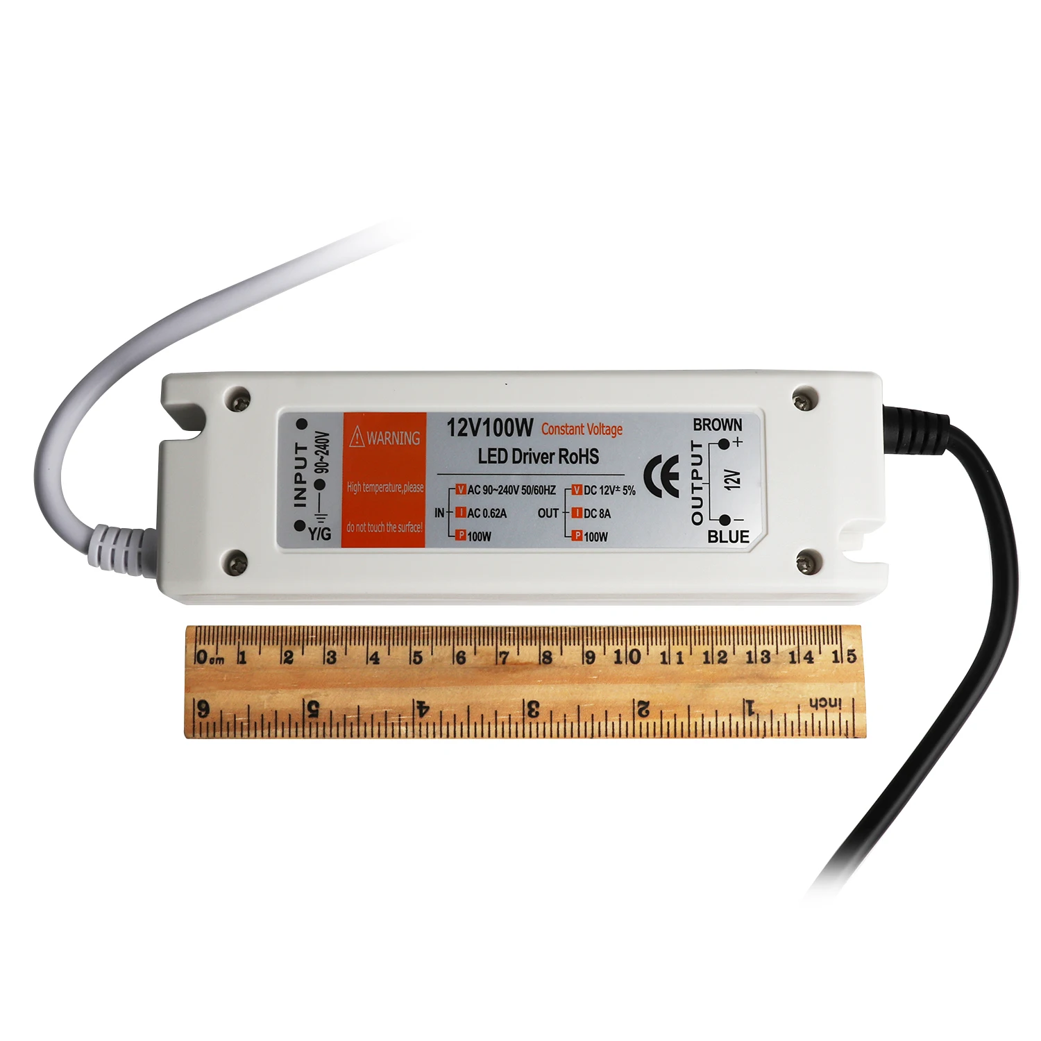 Светодиодный драйвер 12В 100 Вт трансформаторы AC110V 220V постоянного тока до DC12V светодиодный Мощность адаптер для светодиодный полосы света светодиодные лампы 8A высокое качество JQ
