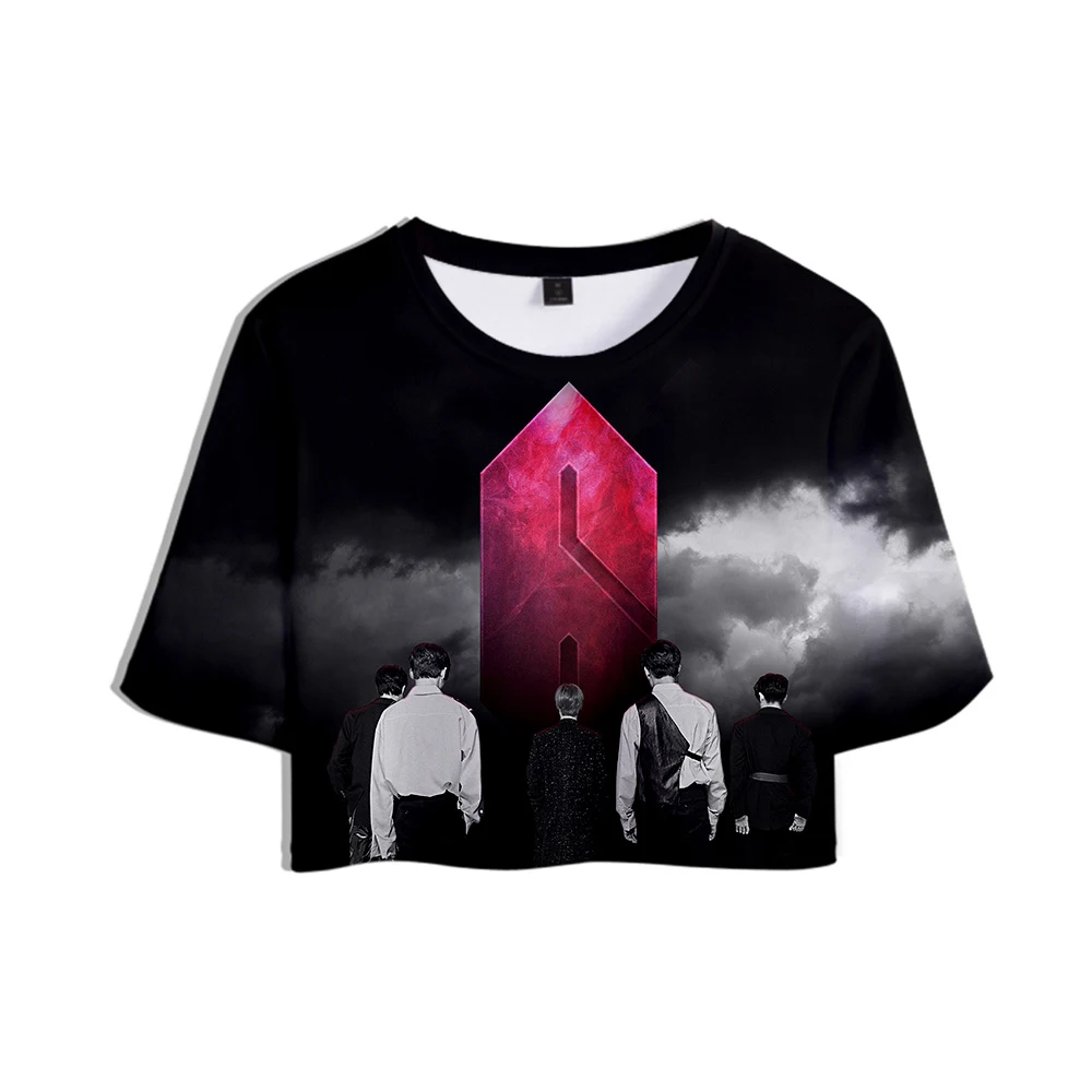 Комплект из 2 предметов AB6IX мягкая футболка и эластичные шорты с 3D принтом модный