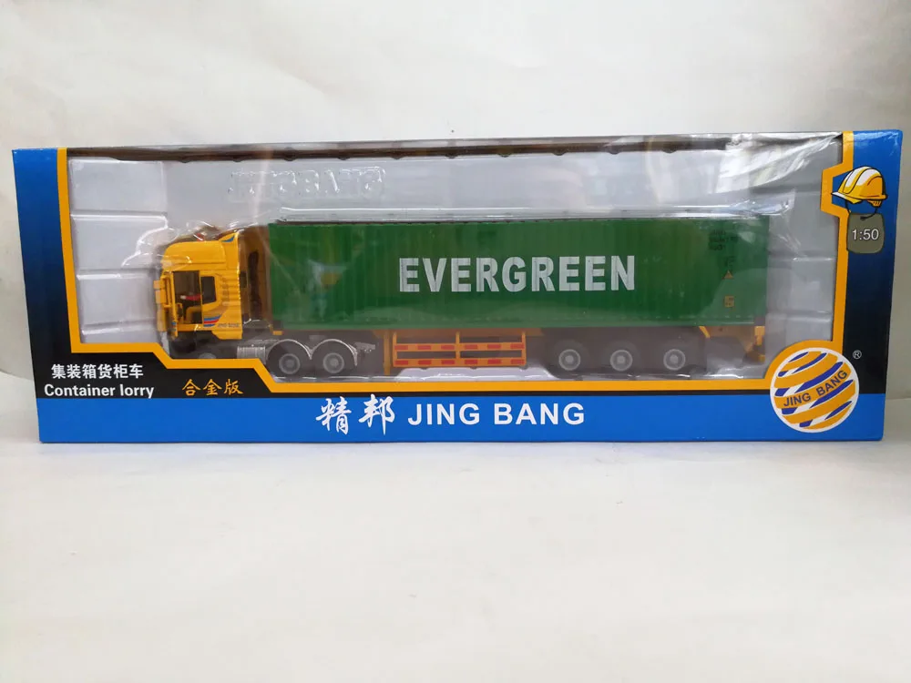 1:50 JingBang палатка платформа транспортный контейнер с EVERGREEN|container 1:50| |