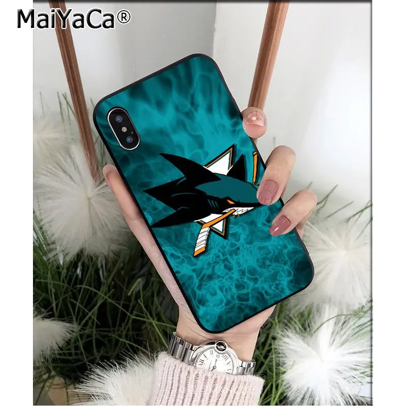 A15 MaiYaCa Сан-Жозе акулы высокое качество чехол для телефона iPhone X XS MAX 6 6s 7 7plus 8 8Plus 5 5S SE XR - Цвет: A15