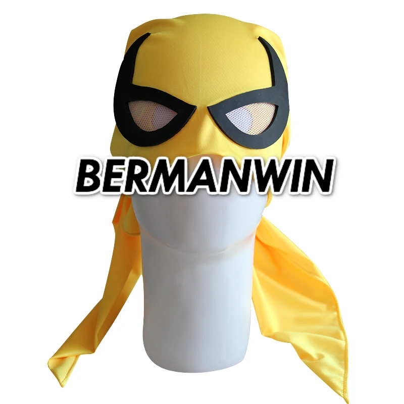 Bermanwin высокое качество железный кулак маска-капюшон Хэллоуин Косплэй Железный кулак Косплэй маска для взрослых