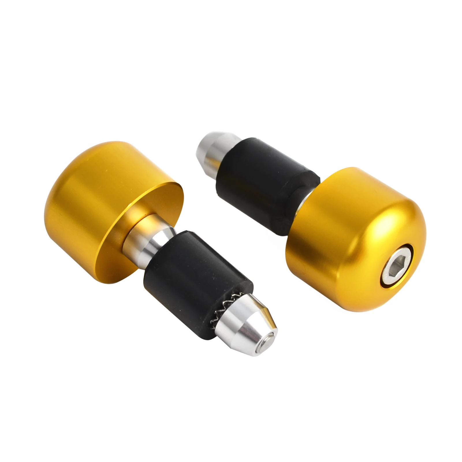 Золотой NICECNC рукоятка на руль, рукоятка на руль для Suzuki GSXR 600 750 1000 1100 1300 RM 125 250 RMZ250 RMZ450 GSXS Bandit - Цвет: Золотой