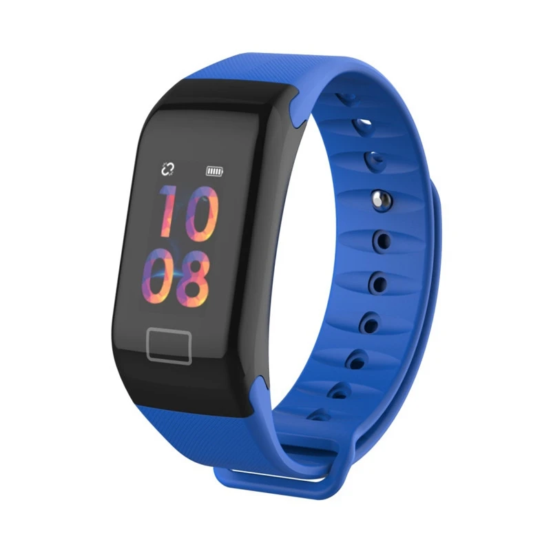 F1 Plus, умный браслет, монитор здоровья, пульсометр, измеритель артериального давления, шагомер, водонепроницаемый спортивный браслет, Смарт-часы для мужчин и женщин
