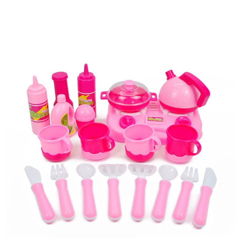 46 шт./компл. Детские ролевые игры Кухонные Игрушки для приготовления пищи и