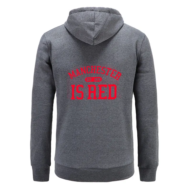 BAIJOE Осенние Новые Великобритания красные буквы толстовки мужские хлопковые