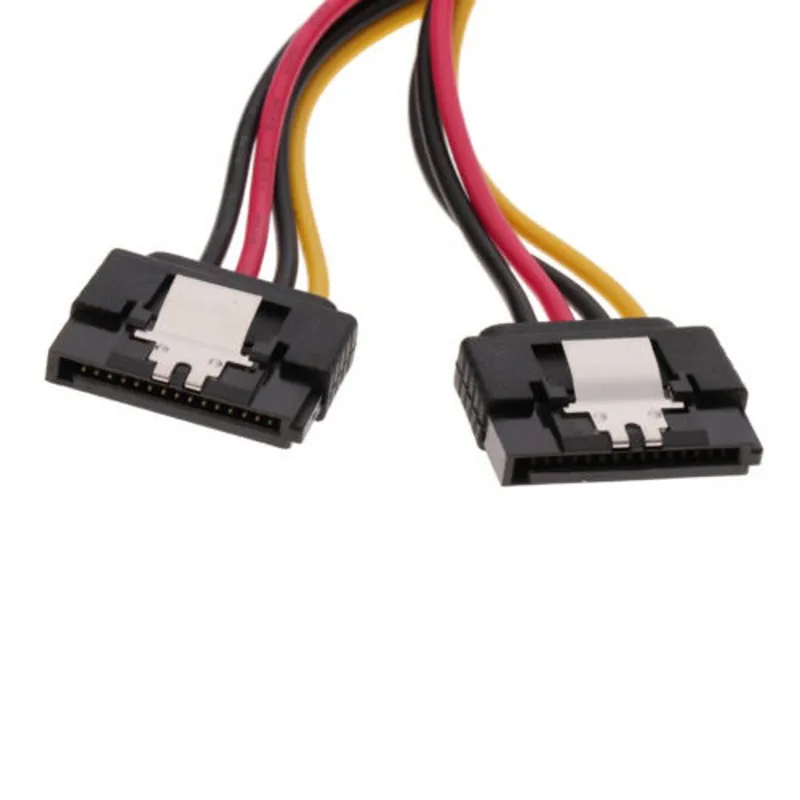 Кабель-преобразователь с 4-контактным на 2-х SATA разъемами IDE/Molex | Компьютеры и офис