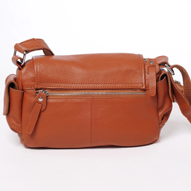 Женская сумка-мессенджер из натуральной воловьей кожи | Багаж и сумки