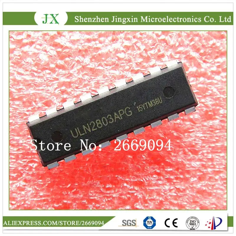 

100 шт. ULN2803APG DIP18 ULN2803 DIP ULN2803AP Новый и оригинальный IC