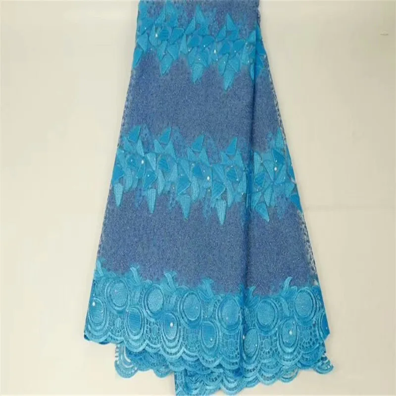 2019 Embroidered Tulle Lace With Stones And Beads Fabric For Wedding Dresses African High Quality xw60-1457 | Дом и сад