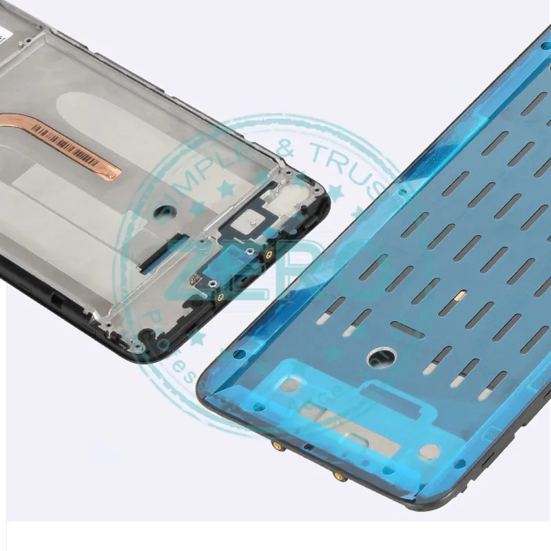 Xiaomi Pocophone F1 средняя рамка Лицевая панель рамка Xiaomi Poco телефон F1 Индия ЖК-экран Поддержка корпуса Запасные части