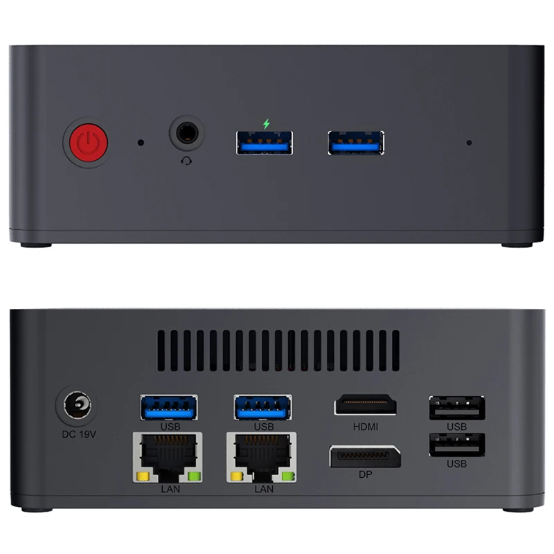Beelink L55 Мини ПК Intel Broadwell I3 5005U HD graphics 5500 расширяемый 8 ГБ 512 SSD 2 4 ГГц 5 ггц WiFi 1000