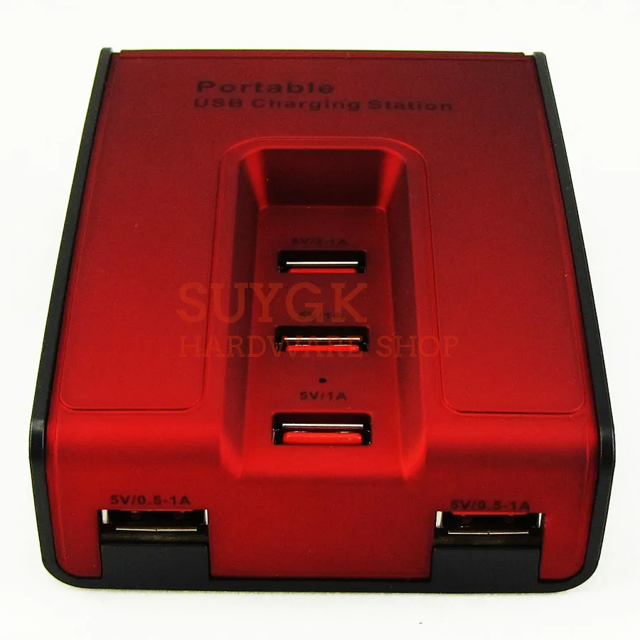 5 Порты USB Мощность адаптер Зарядное устройство зарядной станции. Выход: DC В/2.1A * 1