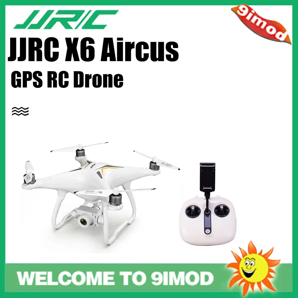 Original JJRC X6 Aircus 5G WIFI FPV HD 1080P Wide Angle Camera GPS Stabilizing Gimbal Brushless RC Drone